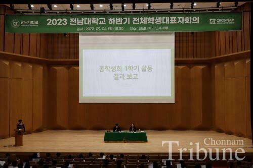 The Student Representative Meeting for the second of the year  2023 was held at University Auditorium, Minjumaru on September 4.